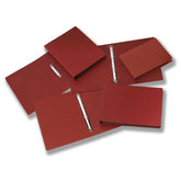 CARPETA FOLIO APAISADA 2 ANILLAS 25MM CARTON CUERO REDONDA | 6 UNIDADES | (FABRISA)